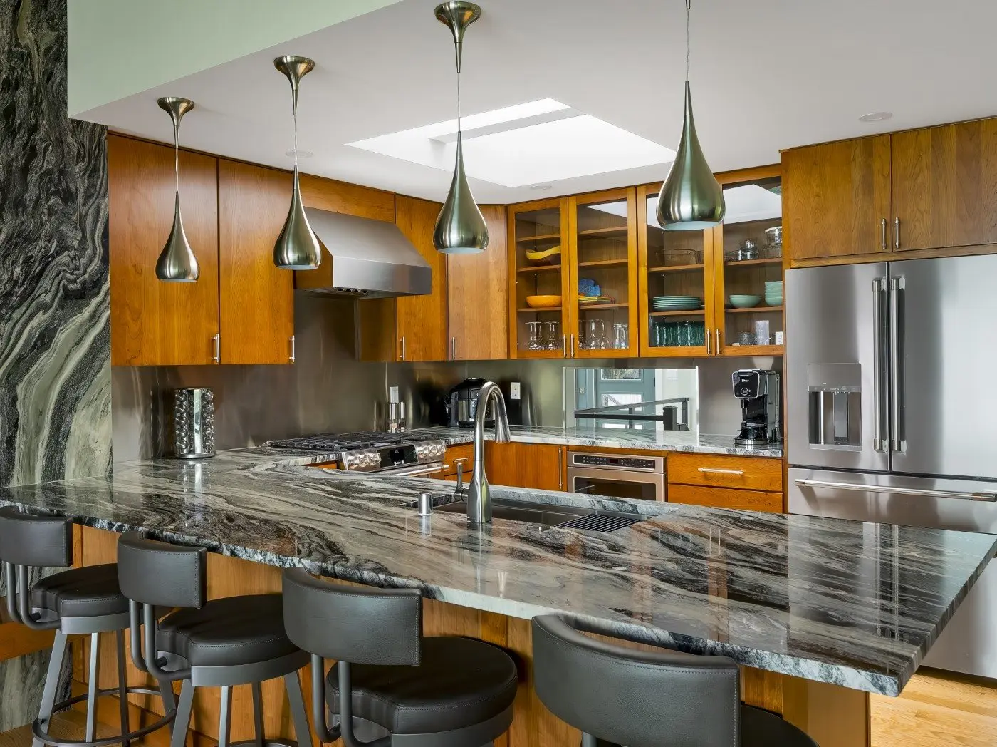 A full interior transformation of a Puget Sound waterfront home.